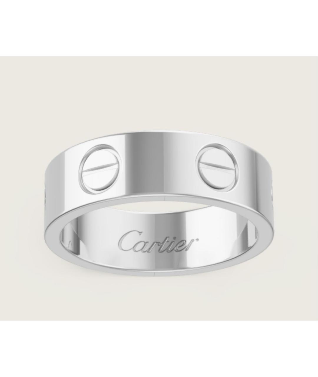 CARTIER Кольцо из белого золота, фото 5