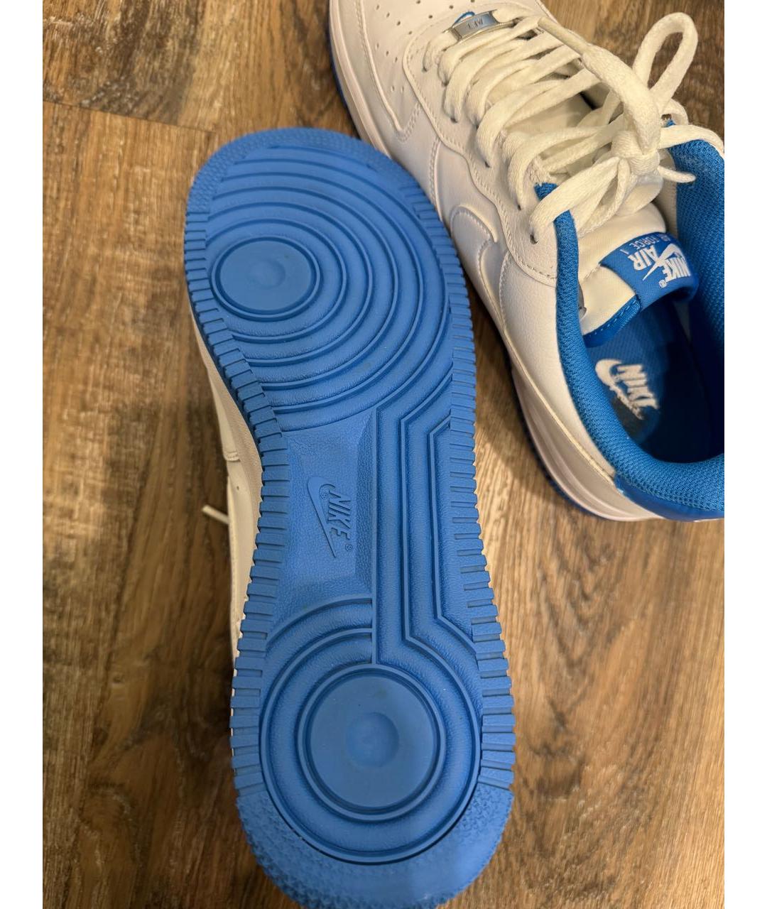 NIKE Белые высокие кроссовки / кеды, фото 4