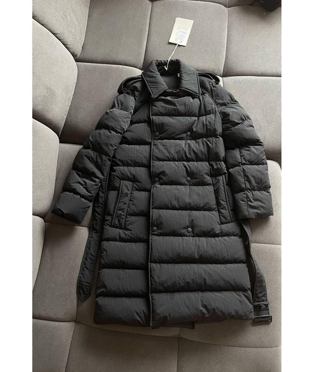 BURBERRY Черный пуховик, фото 5