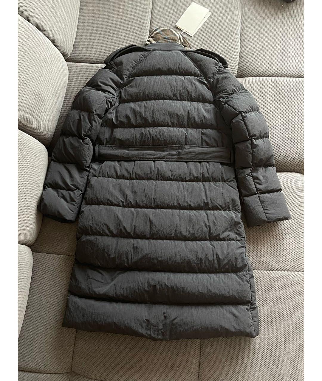 BURBERRY Черный пуховик, фото 2