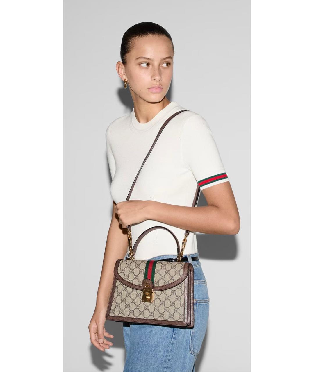 GUCCI Мульти сумка с короткими ручками, фото 6