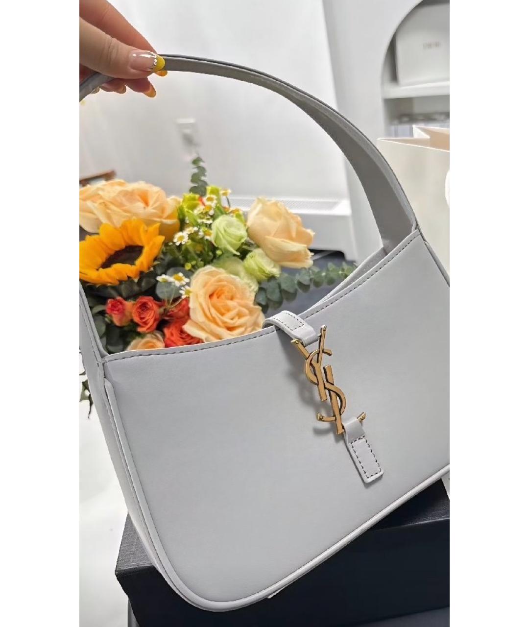 LOUIS VUITTON Белая сумка через плечо, фото 4