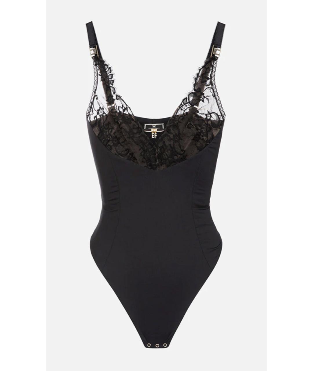 ELISABETTA FRANCHI Черное боди, фото 10