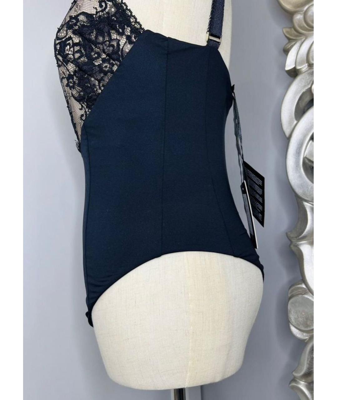 ELISABETTA FRANCHI Черное боди, фото 4