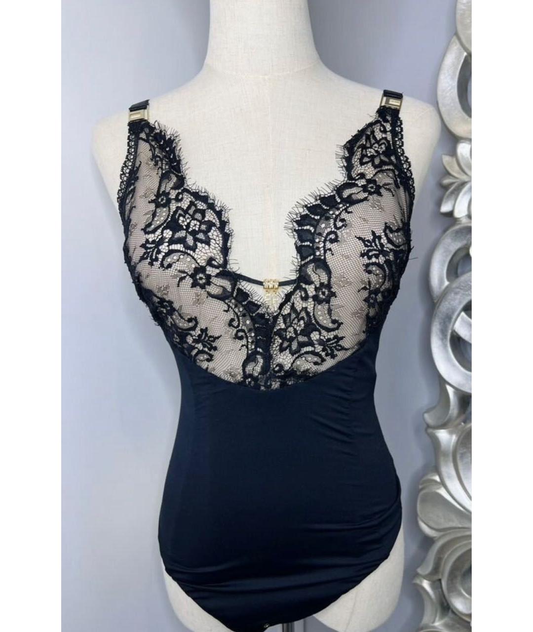ELISABETTA FRANCHI Черное боди, фото 2