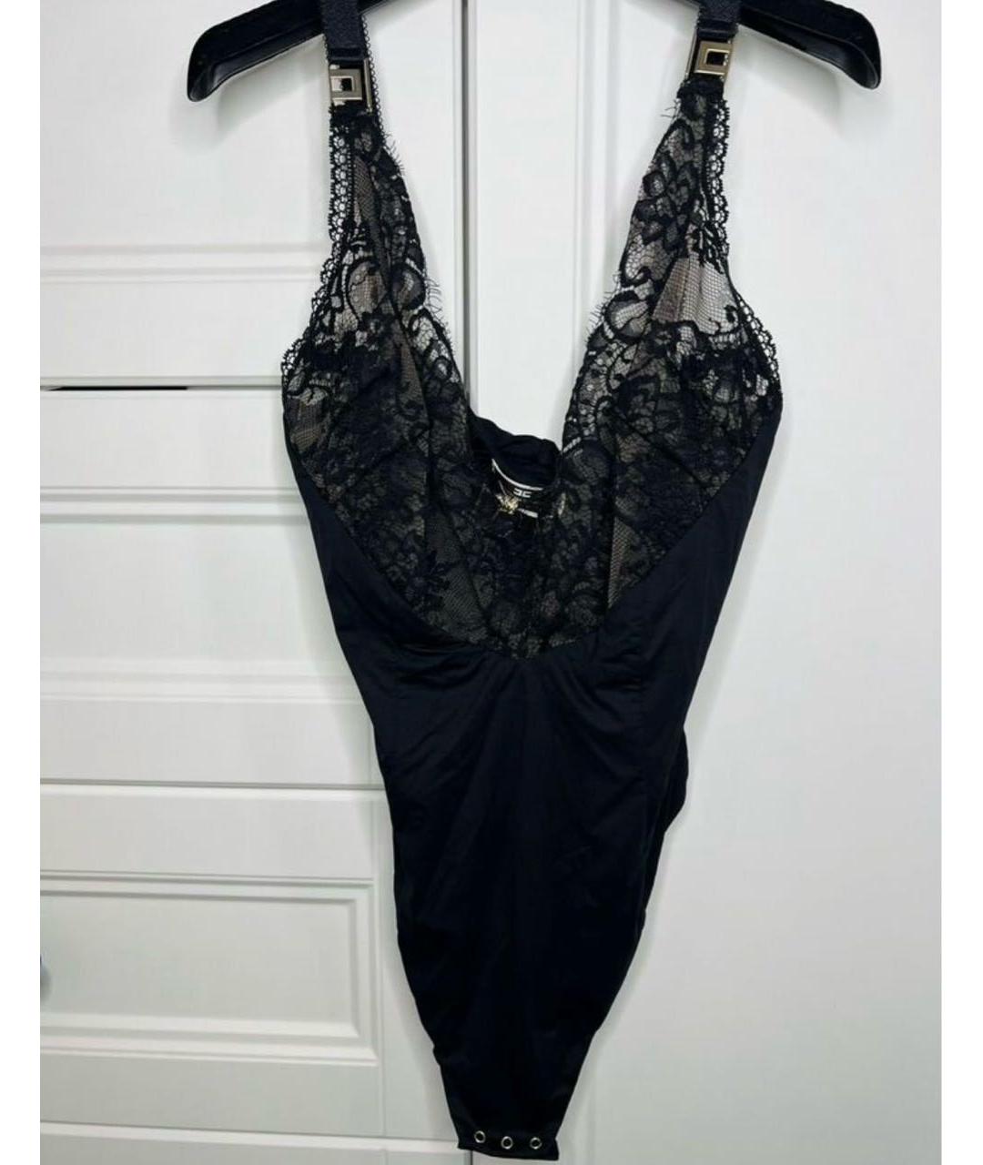 ELISABETTA FRANCHI Черное боди, фото 8