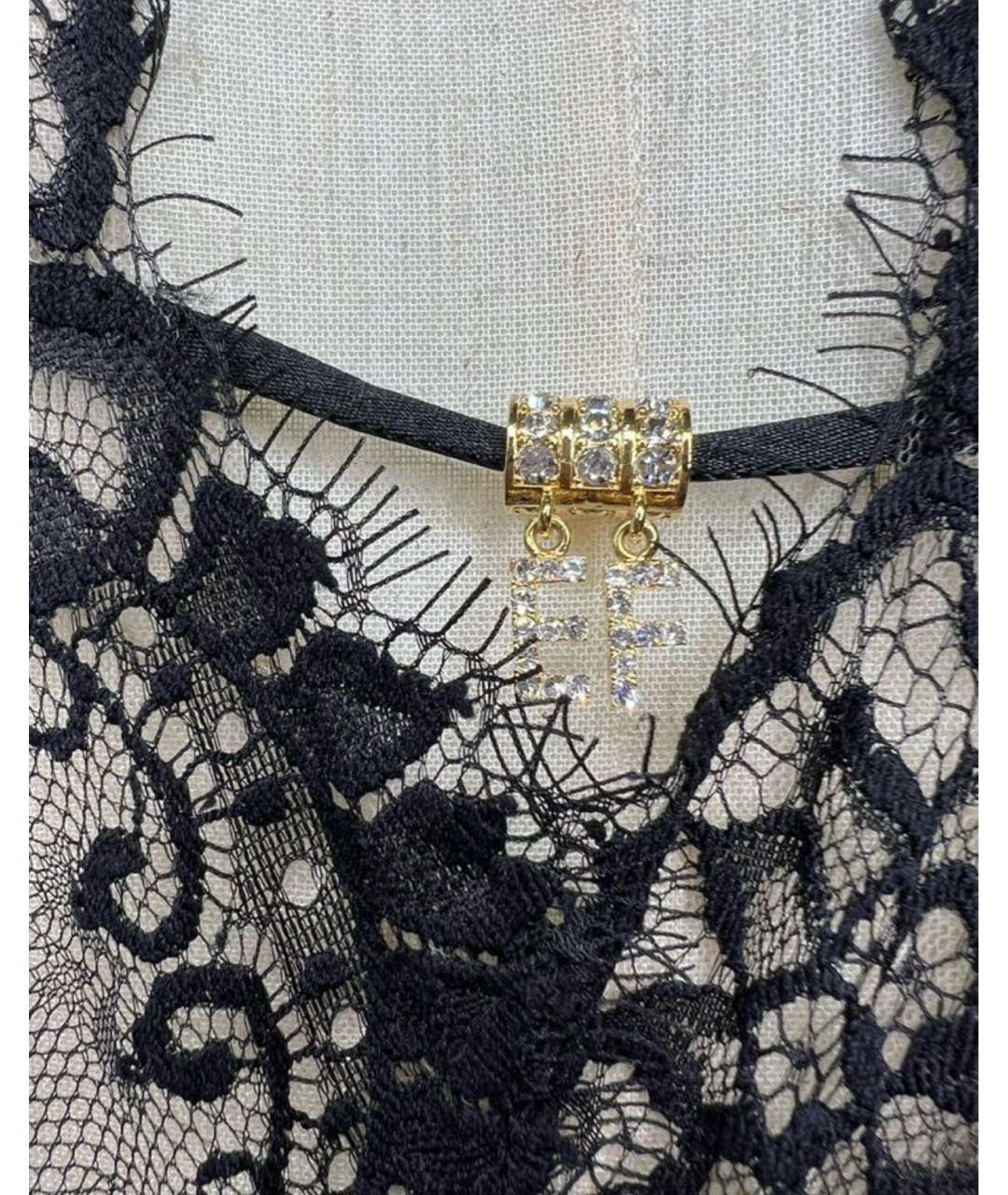 ELISABETTA FRANCHI Черное боди, фото 5
