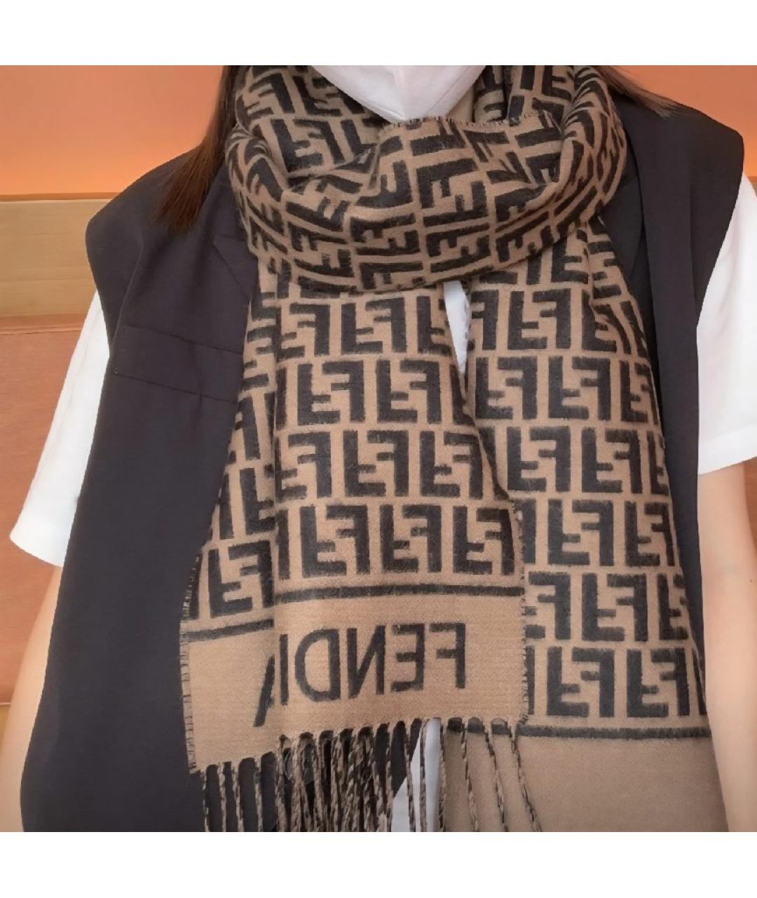 FENDI Шарф, фото 4