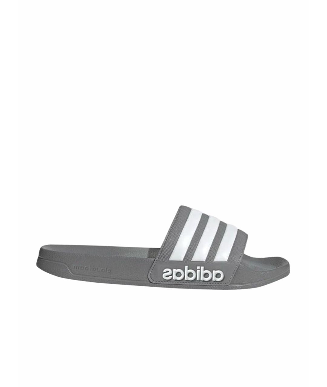 ADIDAS Серые резиновые шлепанцы, фото 8