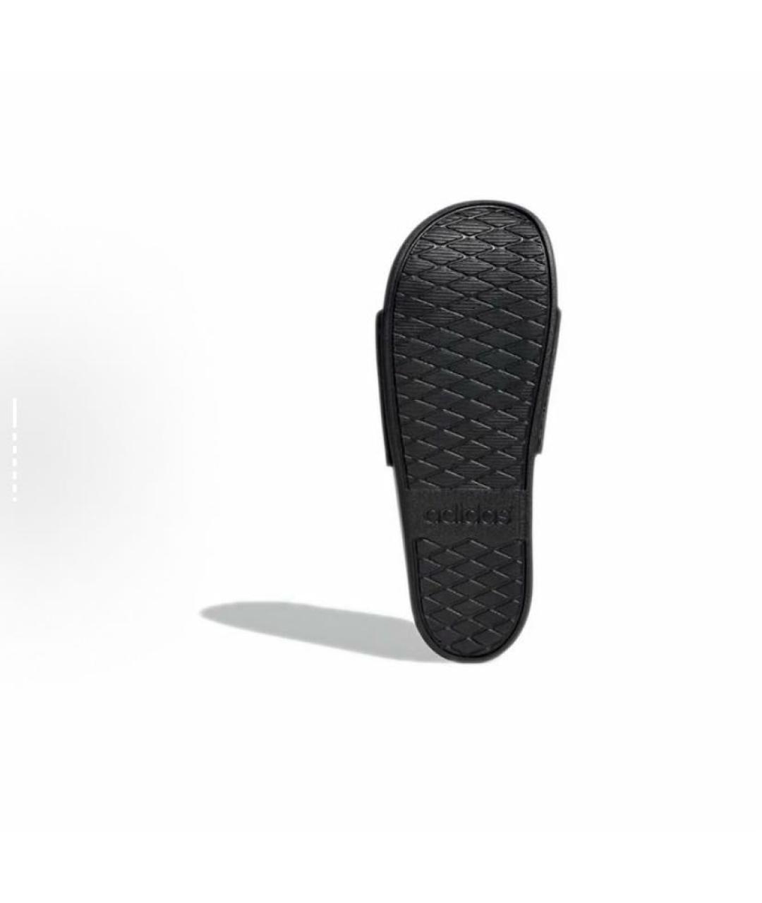 ADIDAS Черные резиновые шлепанцы, фото 7