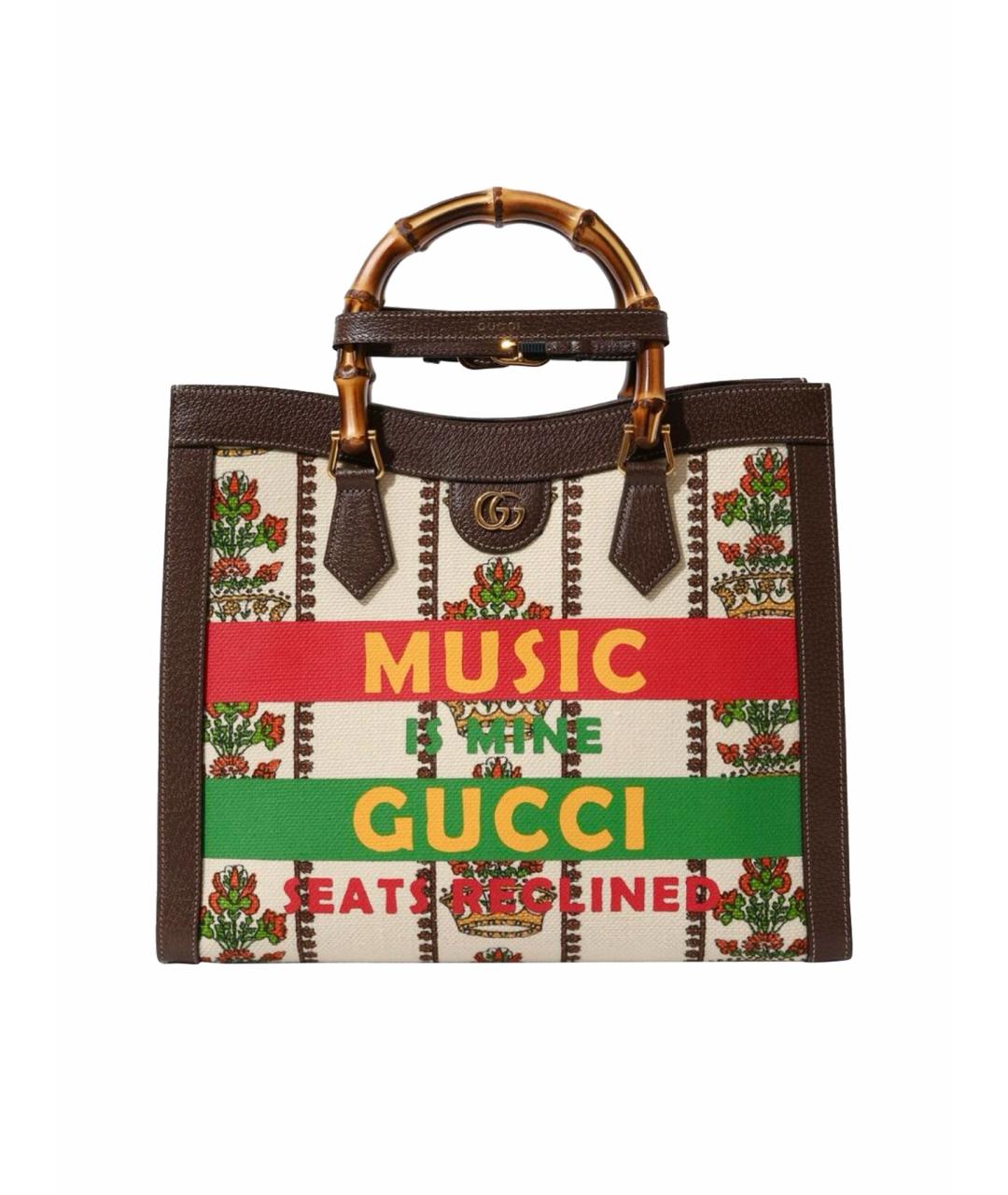 GUCCI Мульти тканевая сумка тоут, фото 1