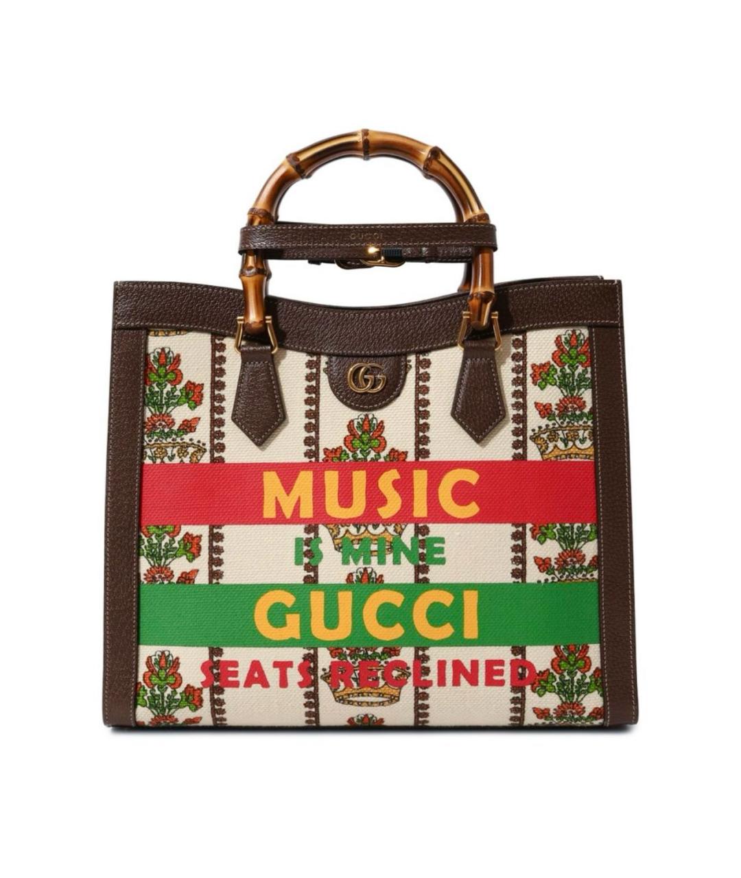 GUCCI Мульти тканевая сумка тоут, фото 9