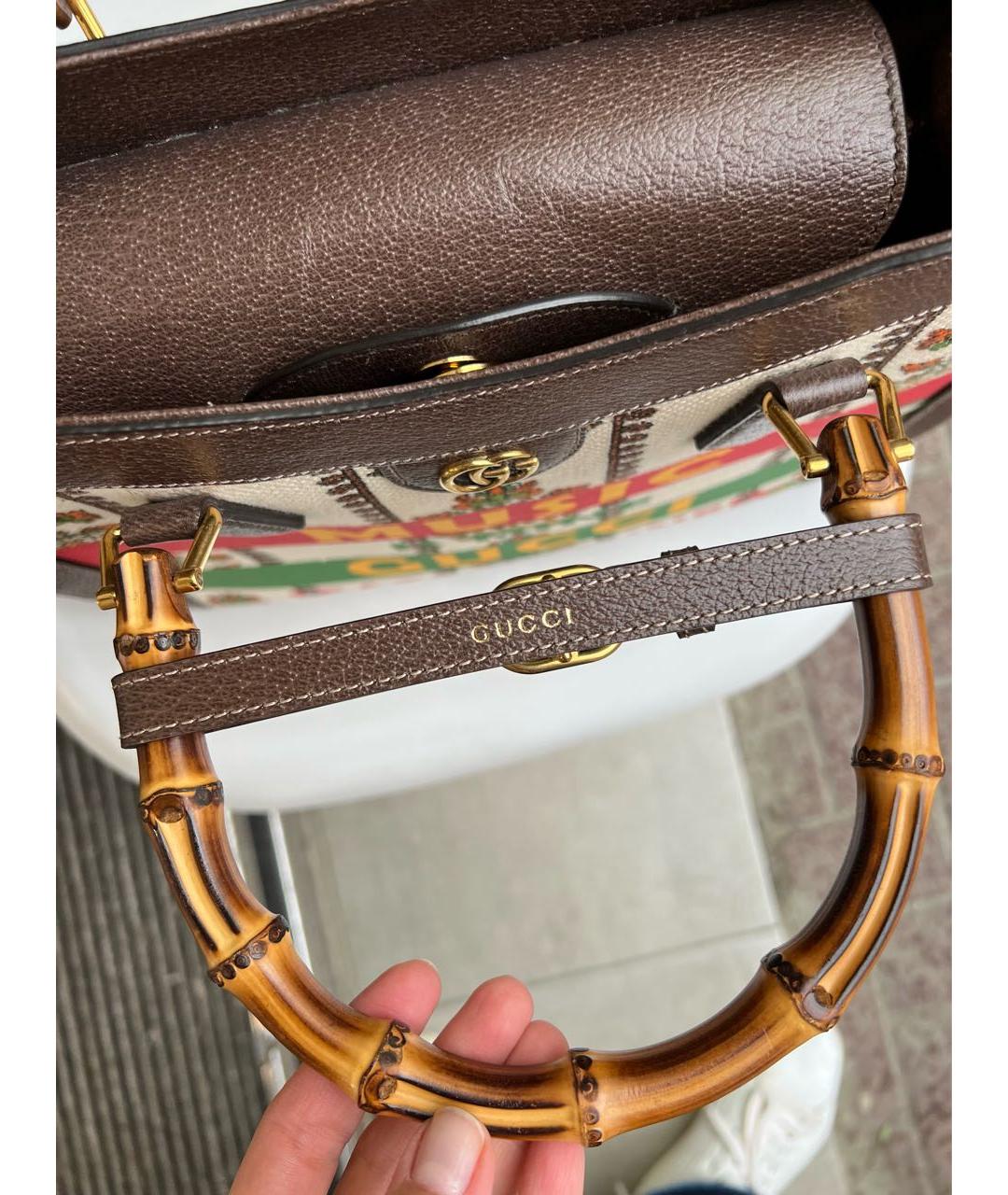 GUCCI Мульти тканевая сумка тоут, фото 6