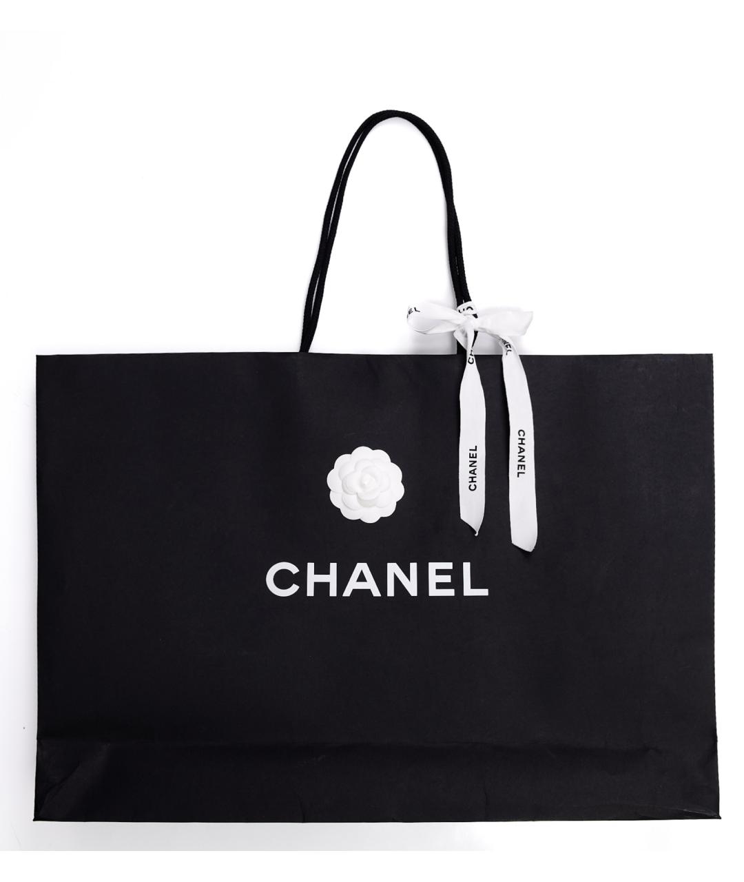CHANEL Черные хлопковые прямые джинсы, фото 8