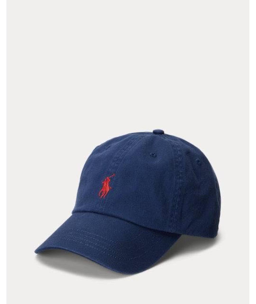 POLO RALPH LAUREN Синяя хлопковая кепка, фото 4