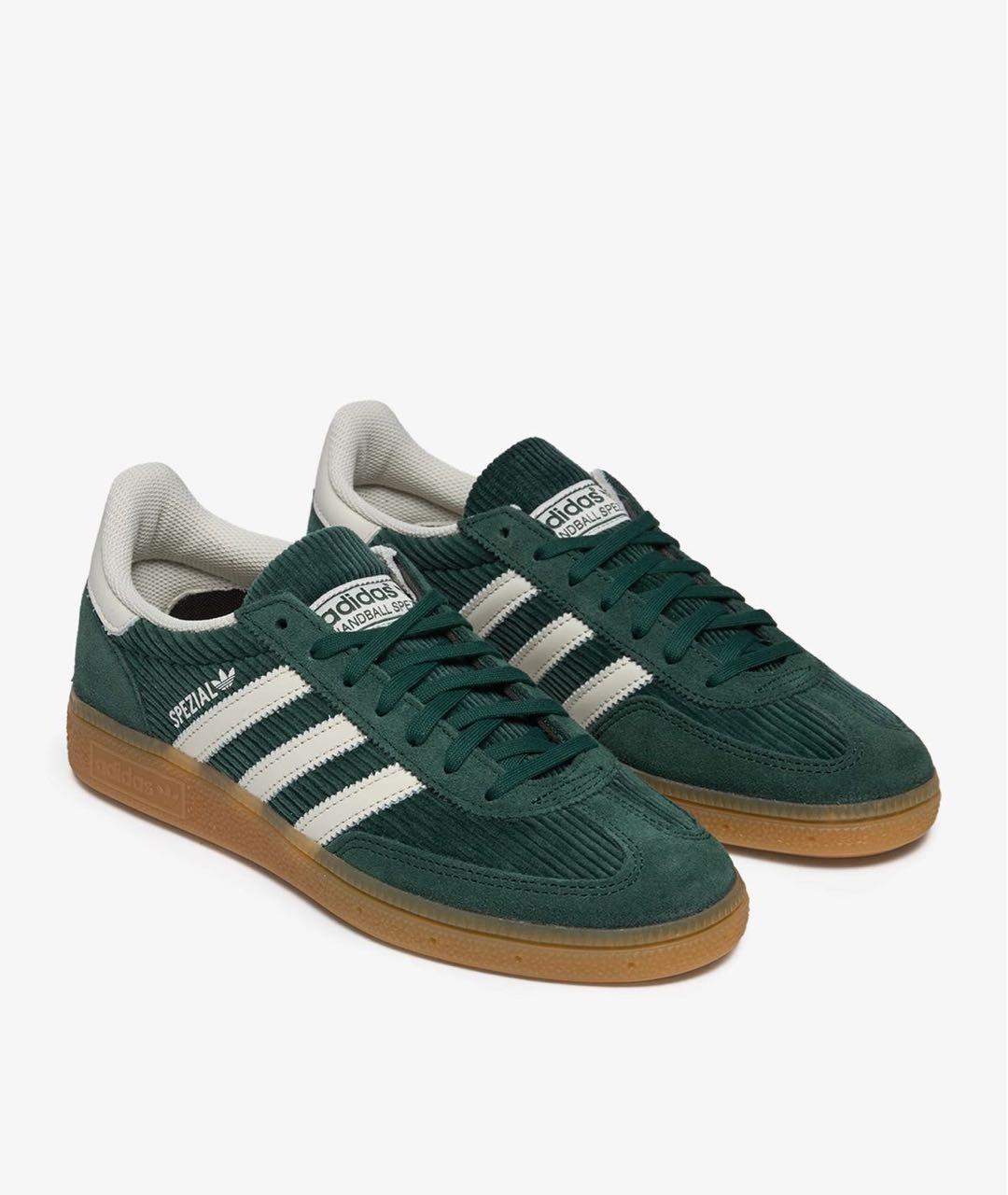 ADIDAS Зеленые замшевые кеды, фото 2