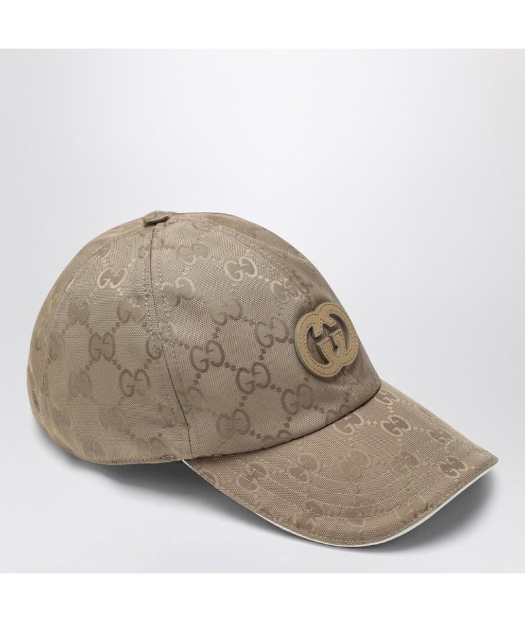 GUCCI Бежевая кепка/бейсболка, фото 2