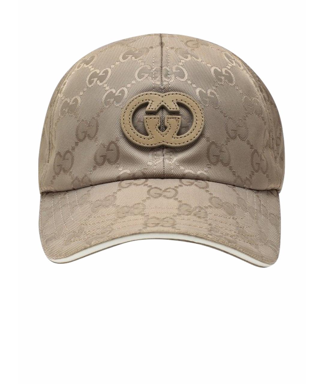 GUCCI Бежевая кепка/бейсболка, фото 1