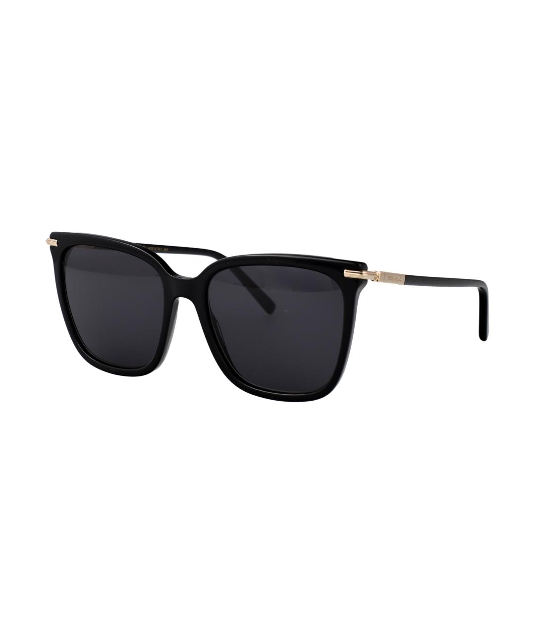 FERRAGAMO Черные пластиковые солнцезащитные очки, фото 2