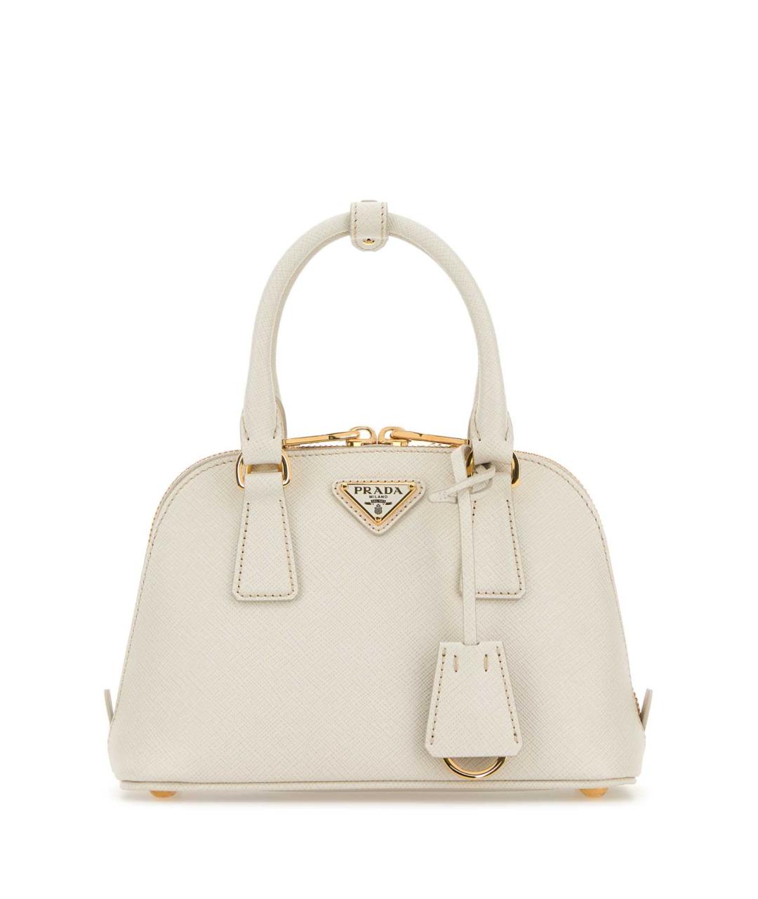 PRADA Бежевая кожаная сумка тоут, фото 1
