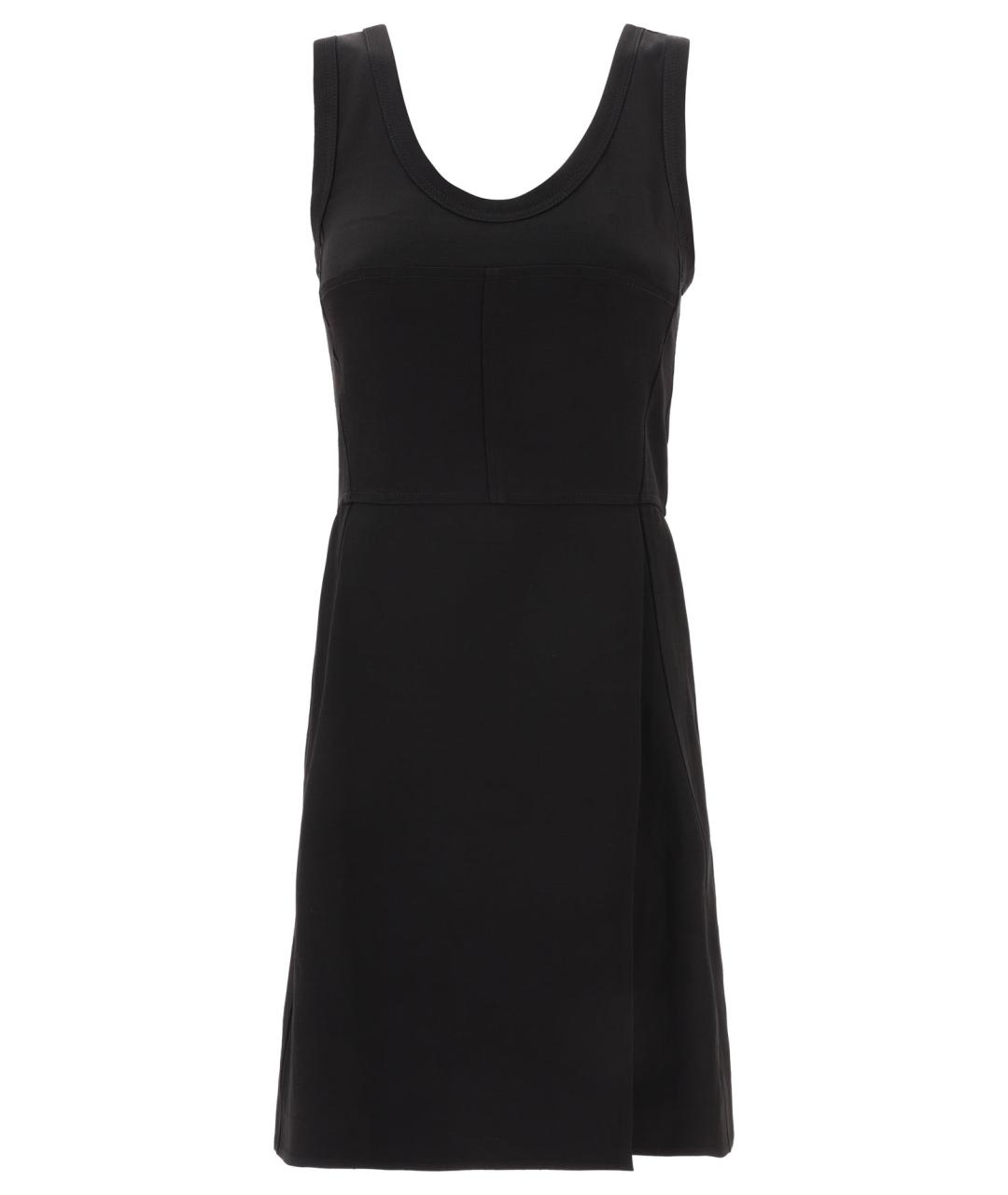 JIL SANDER Черное повседневное платье, фото 1