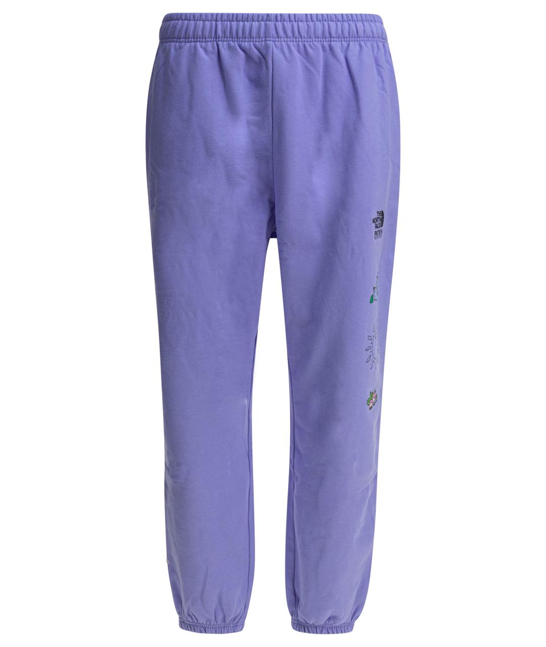 THE NORTH FACE Фиолетовые хлопковые повседневные брюки, фото 1