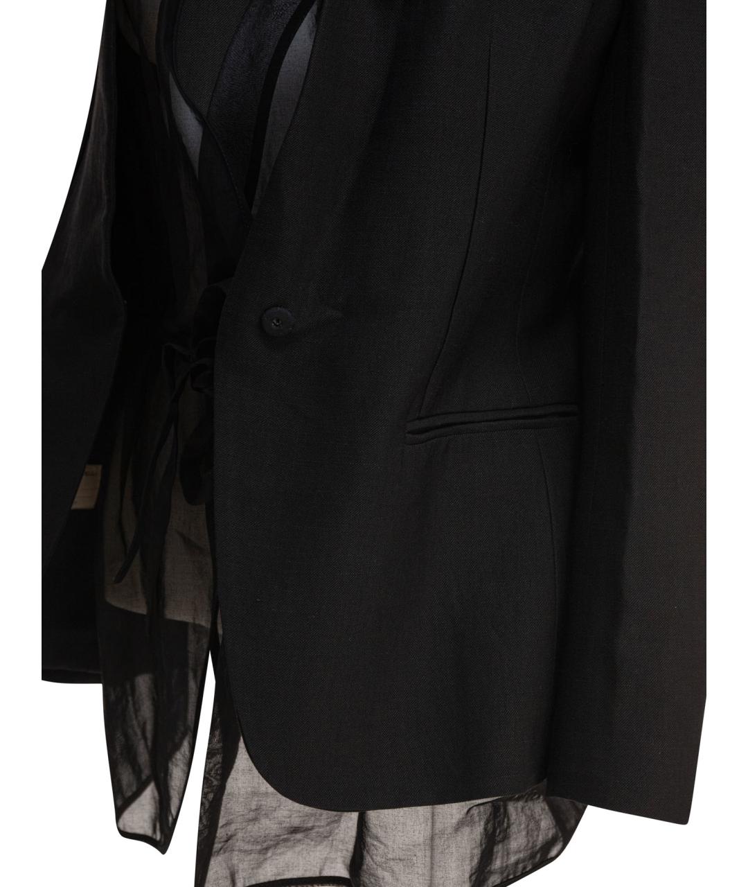 BRUNELLO CUCINELLI Черная льняная куртка, фото 4