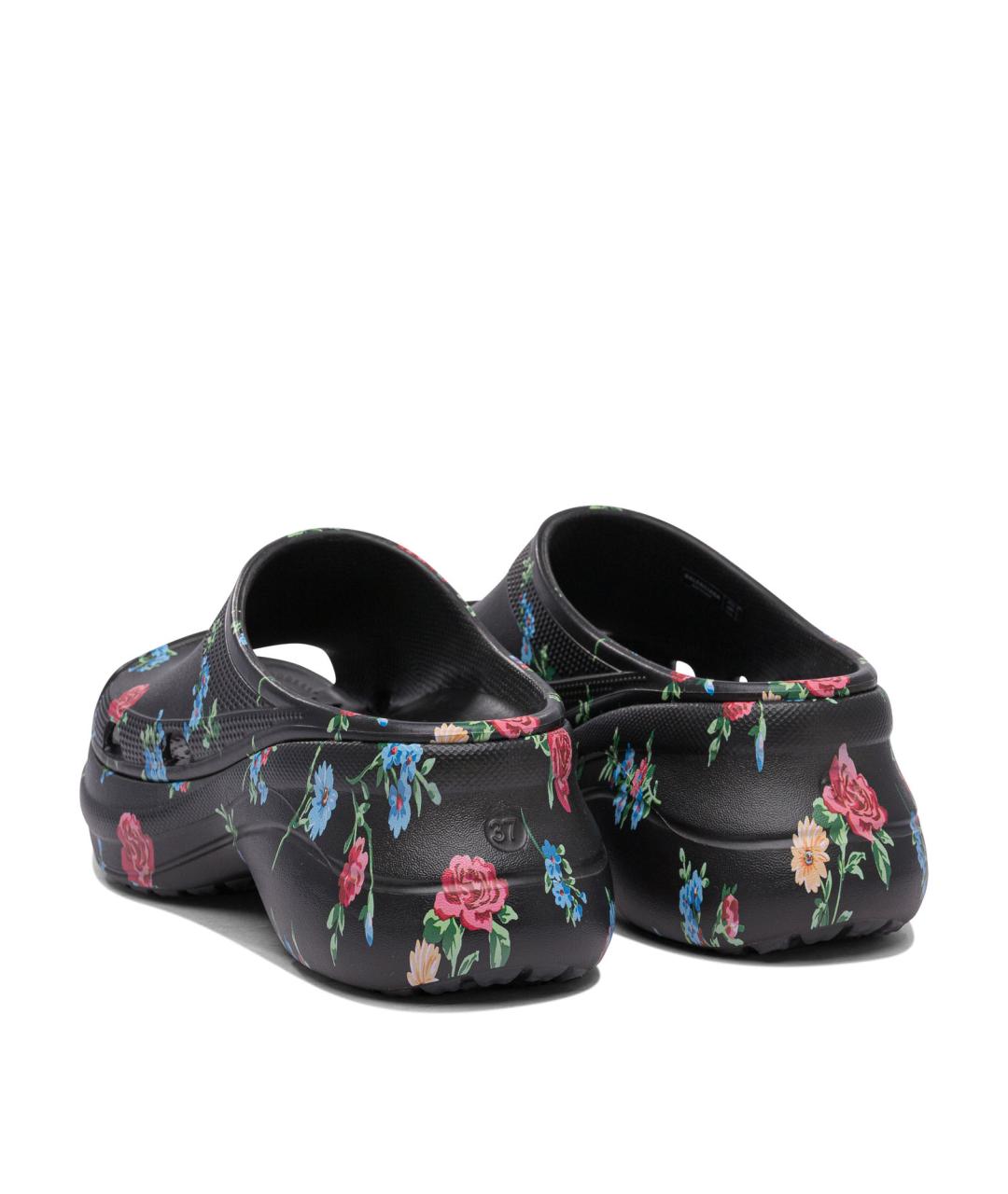 BALENCIAGA Черные сабо, фото 4