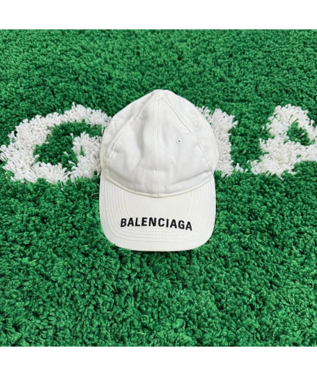 BALENCIAGA Белая кепка/бейсболка, фото 9