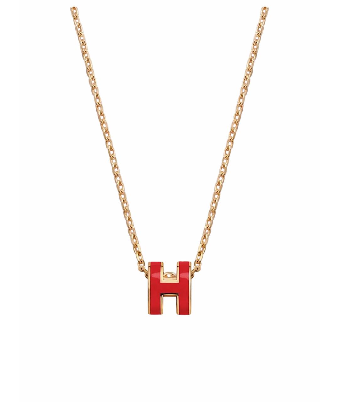 HERMES Красная подвеска, фото 1
