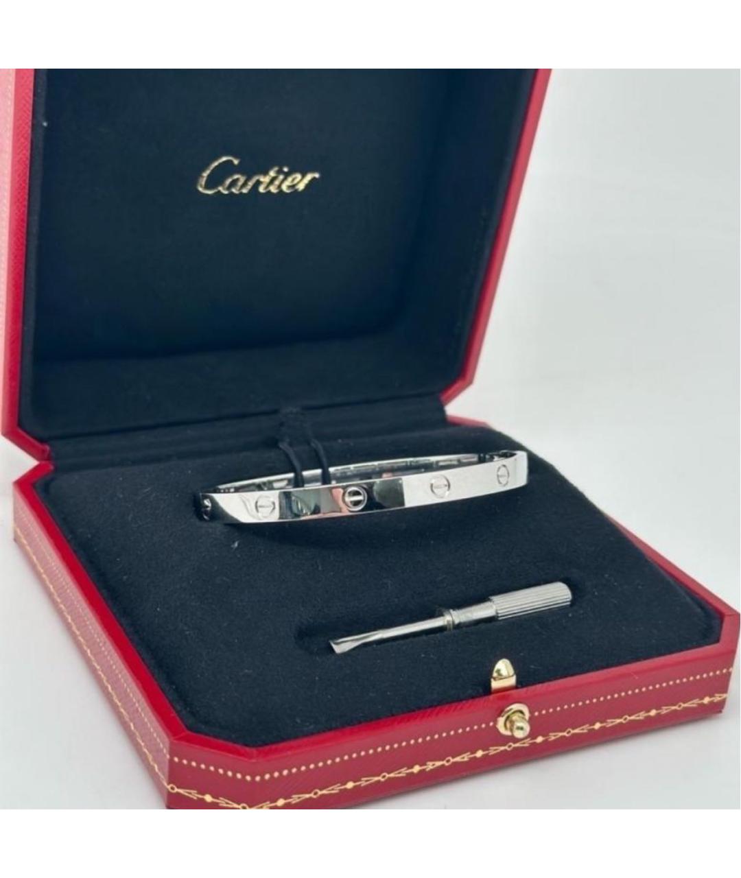 CARTIER Браслет из белого золота, фото 4