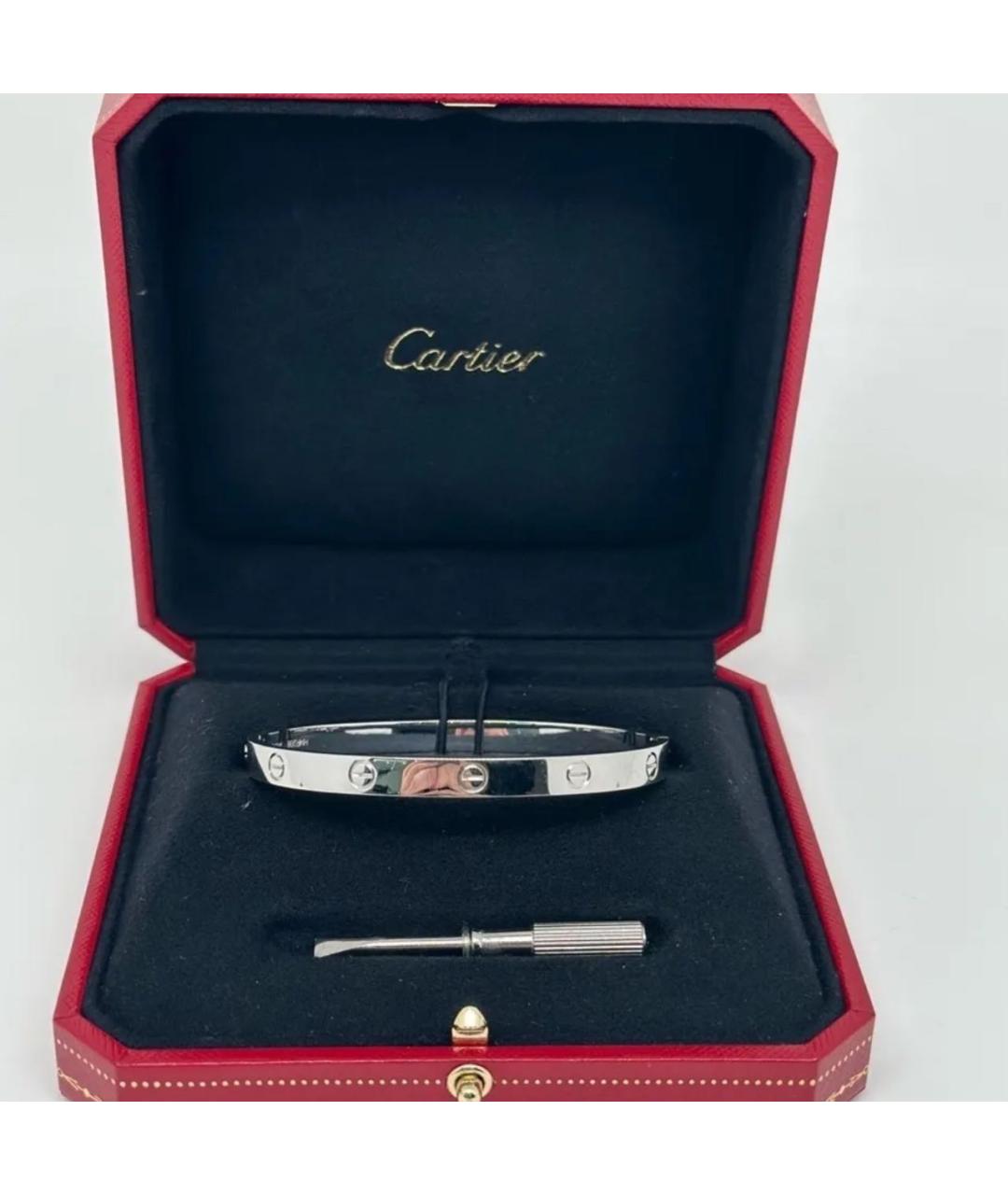 CARTIER Браслет из белого золота, фото 3