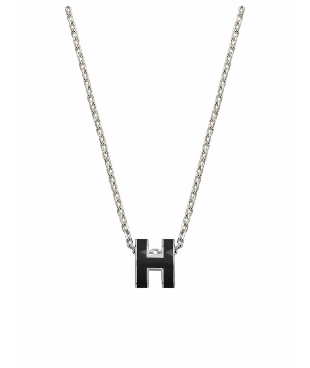 HERMES Черная подвеска, фото 1