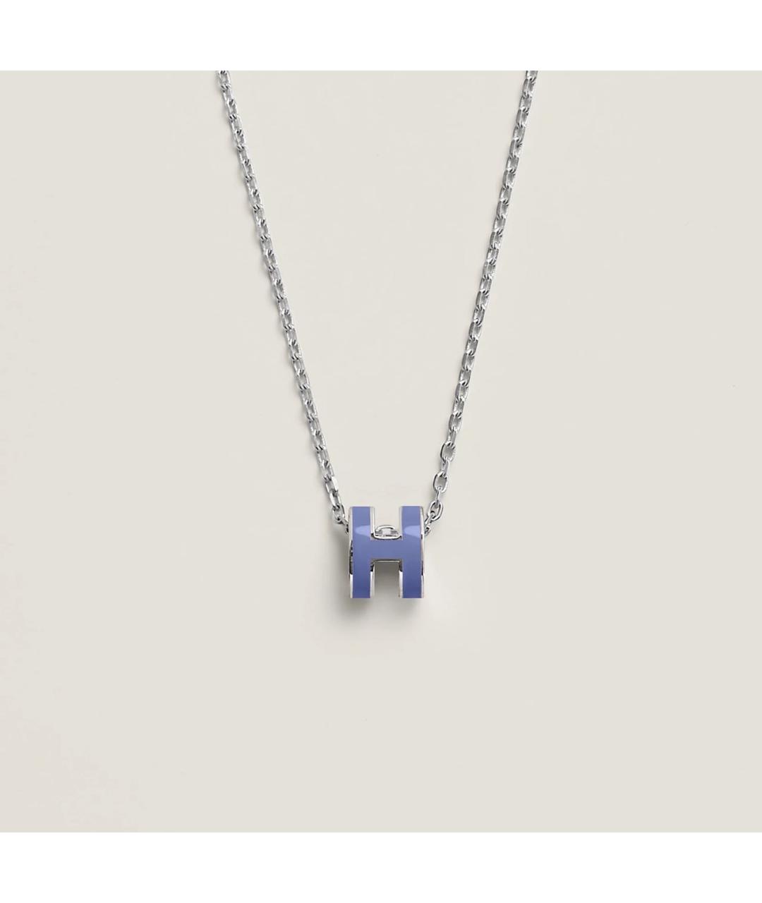 HERMES Фиолетовая подвеска, фото 3