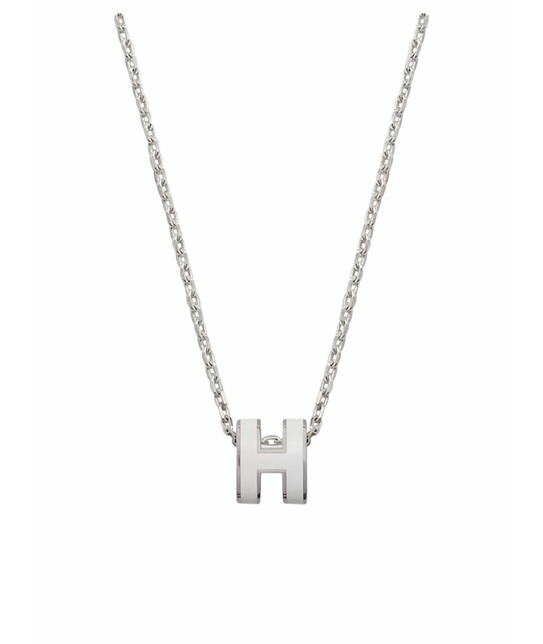 HERMES Белая подвеска, фото 1