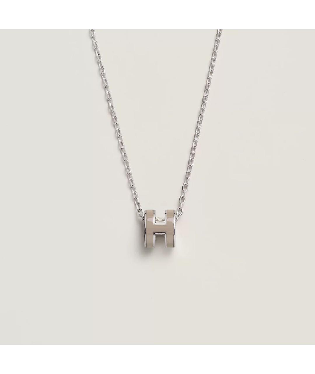 HERMES Серая подвеска, фото 3