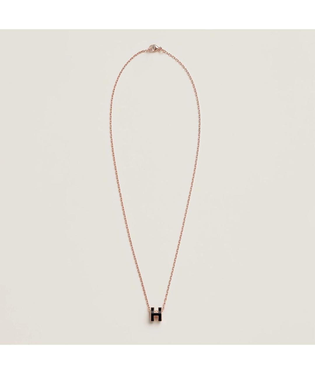 HERMES Черная подвеска, фото 2