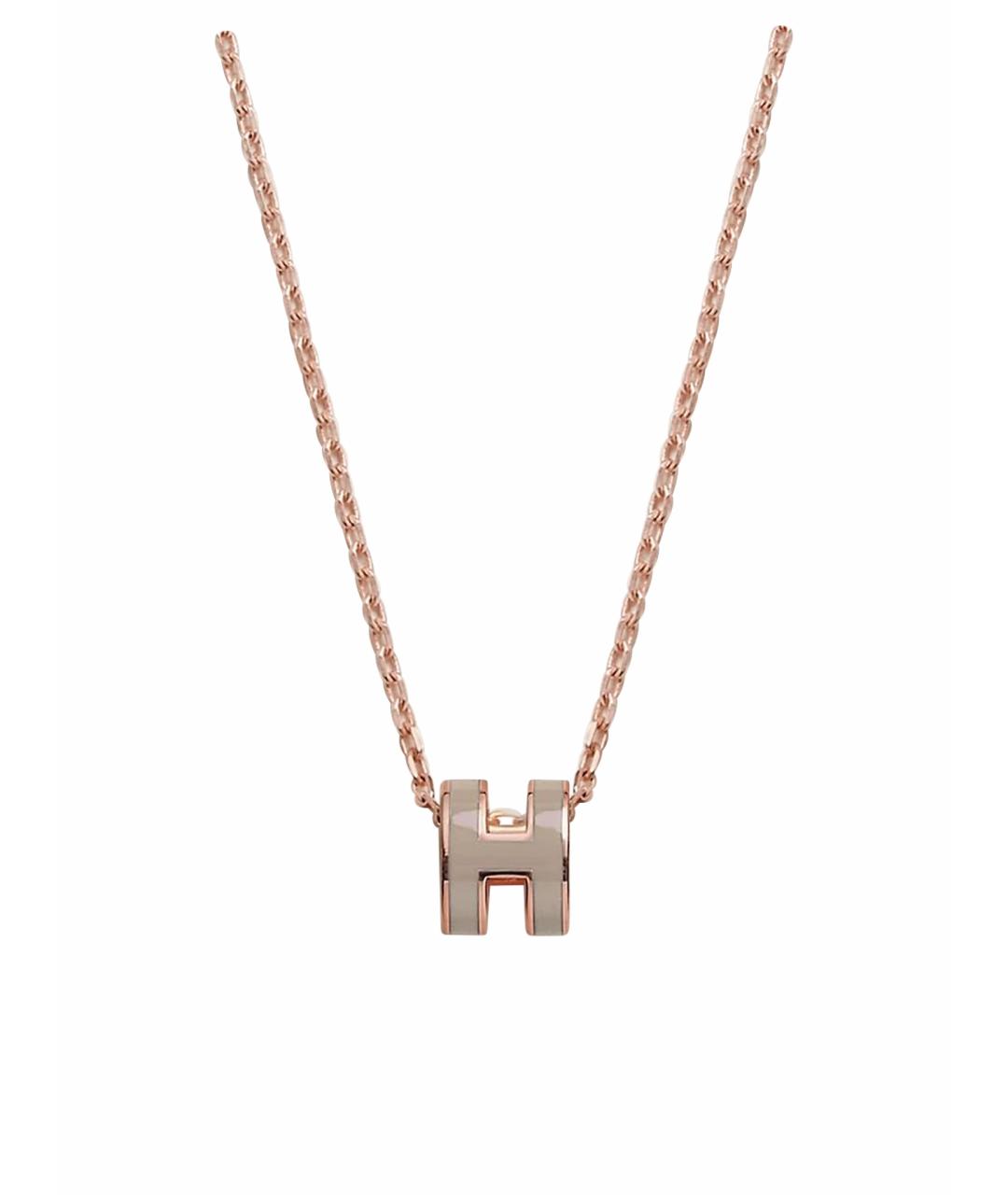 HERMES Серая подвеска, фото 1