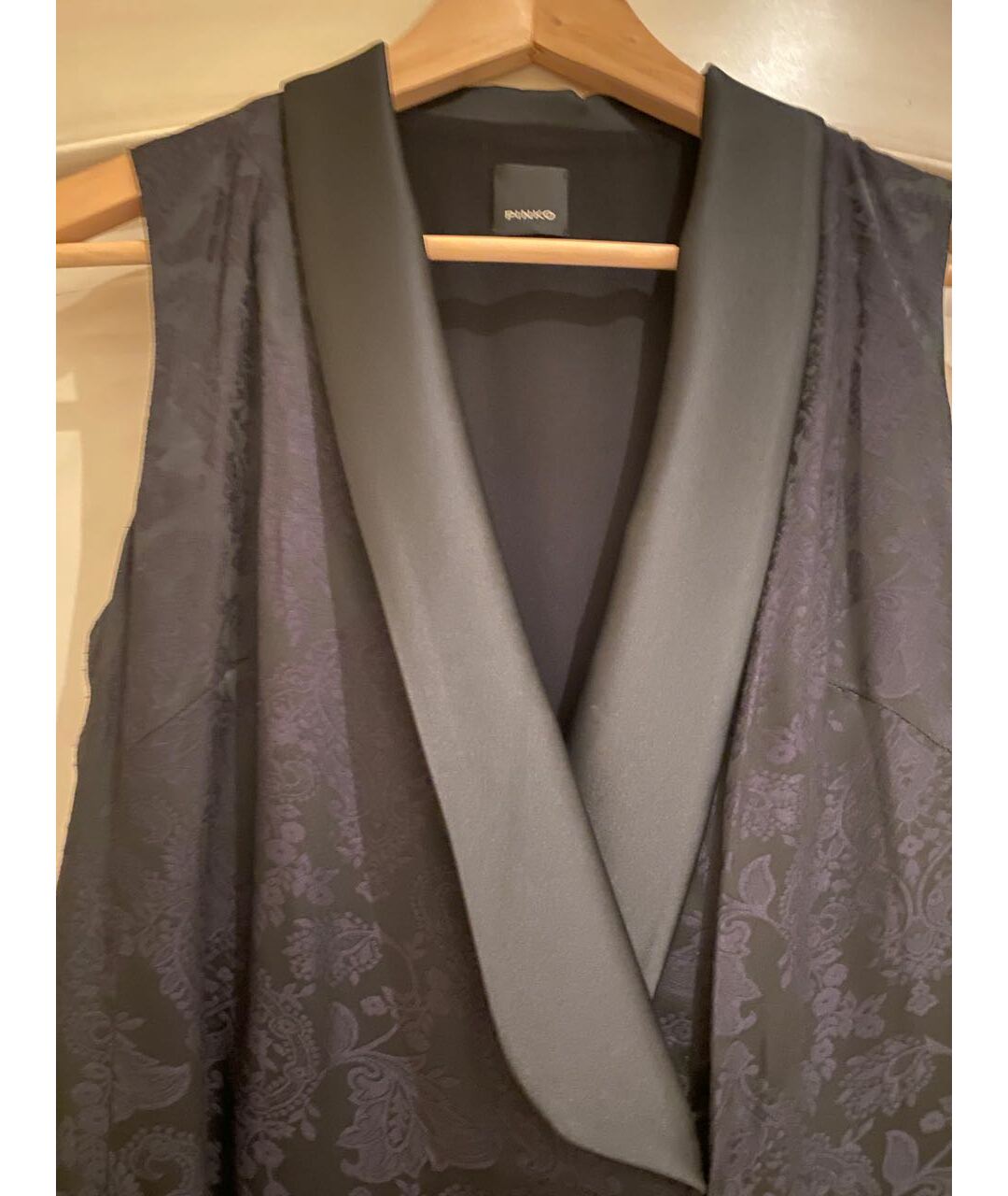 PINKO Черное повседневное платье, фото 3