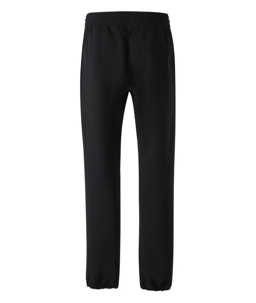 GIVENCHY Черные хлопковые повседневные брюки, фото 2