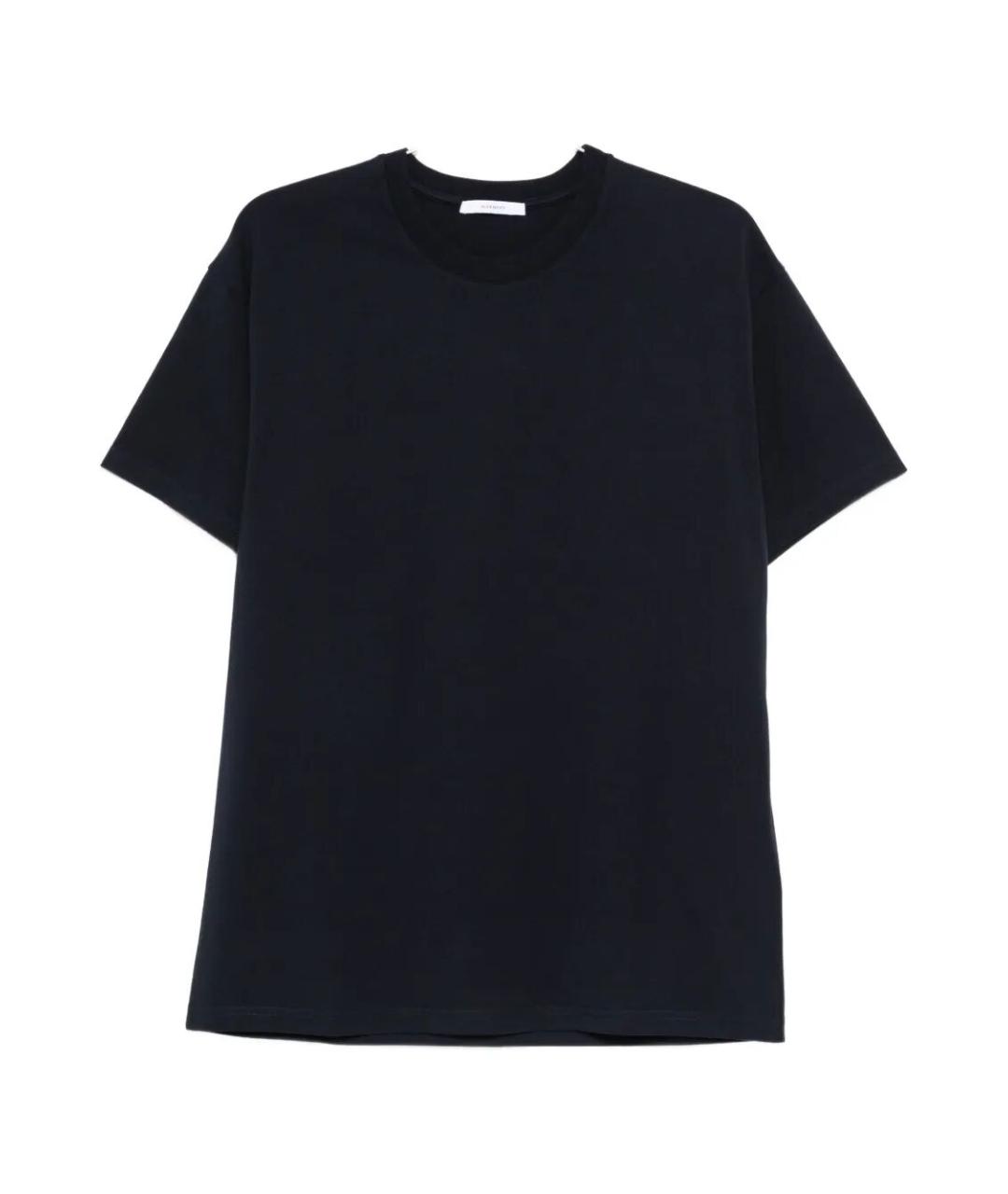 GIVENCHY Темно-синяя хлопковая футболка, фото 1