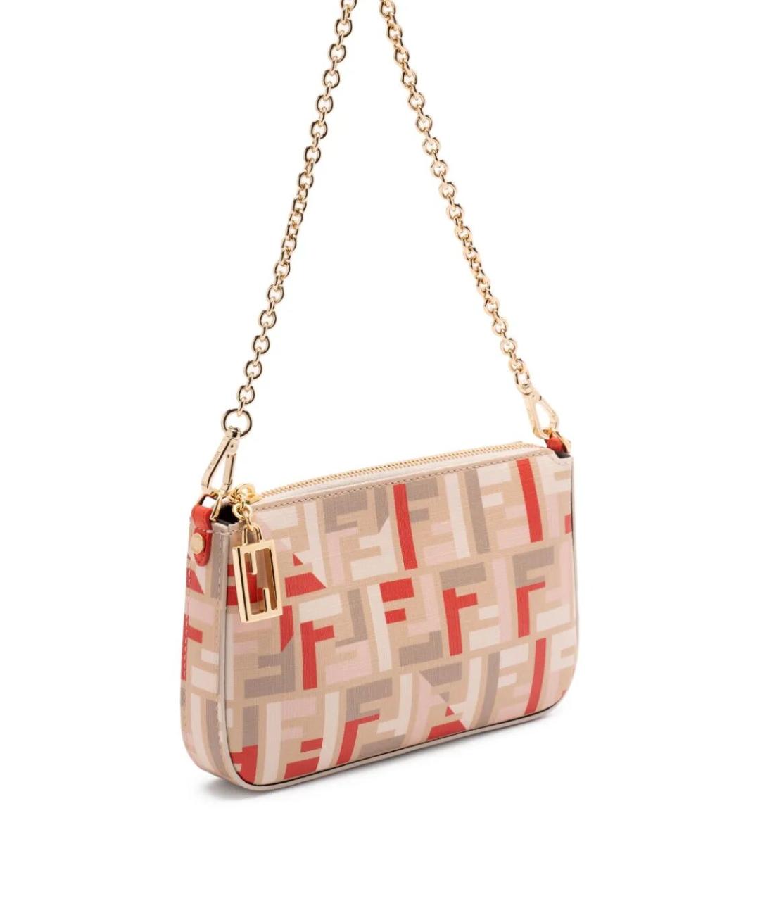 FENDI Мульти тканевая сумка через плечо, фото 2