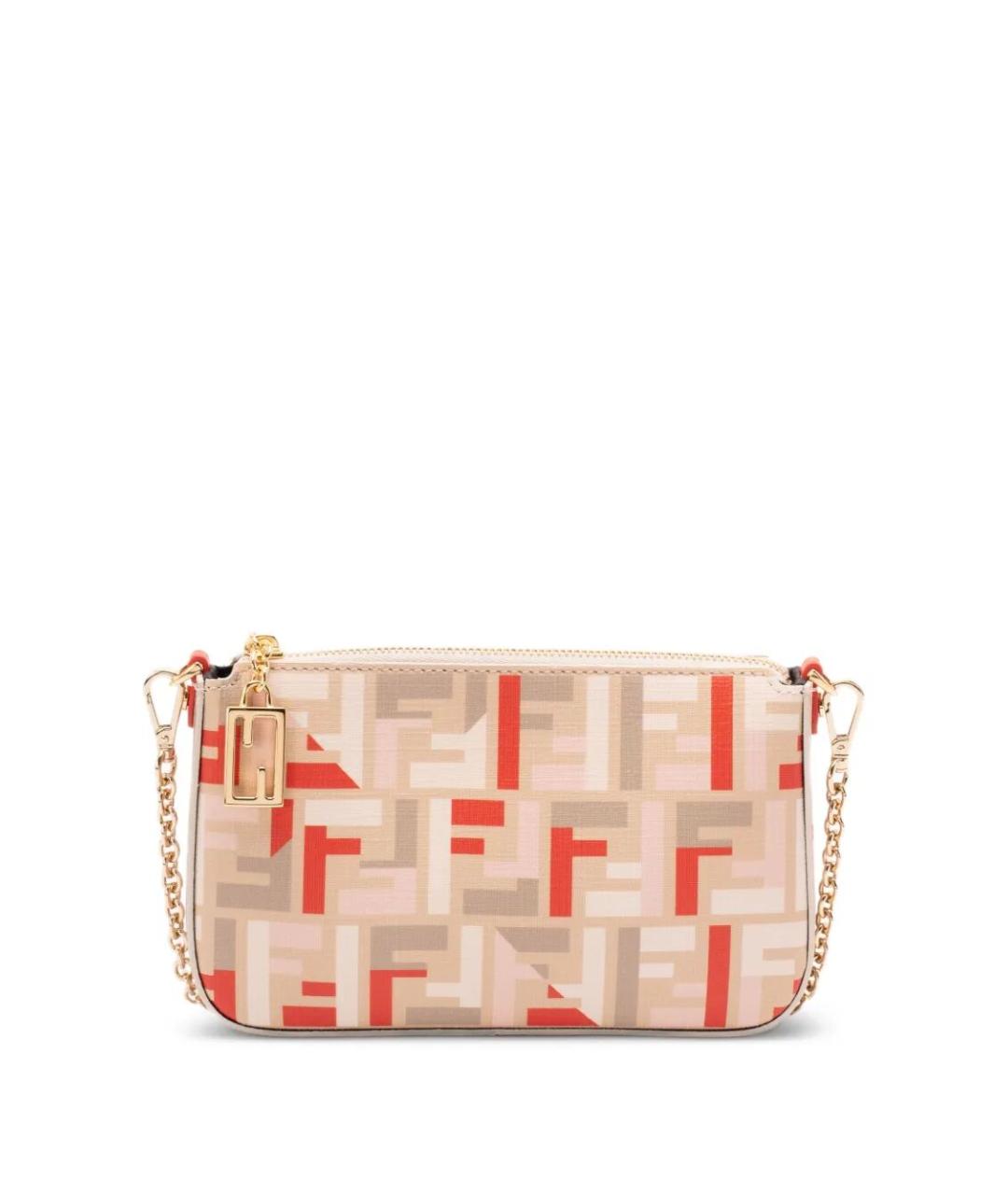 FENDI Мульти тканевая сумка через плечо, фото 4