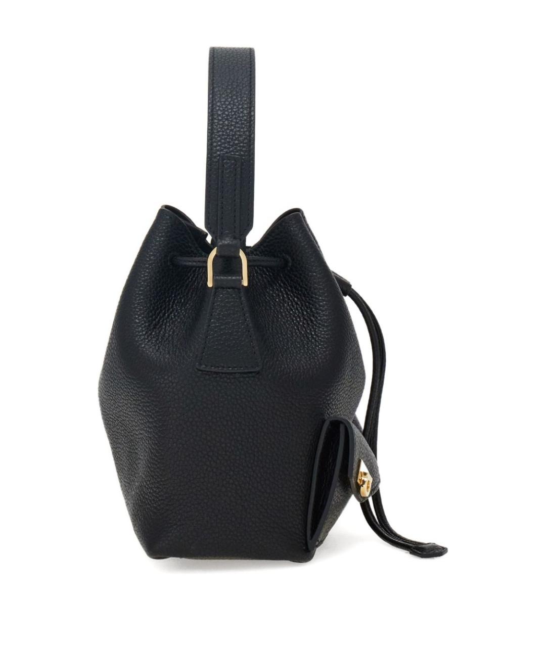 FERRAGAMO Черная сумка тоут, фото 3