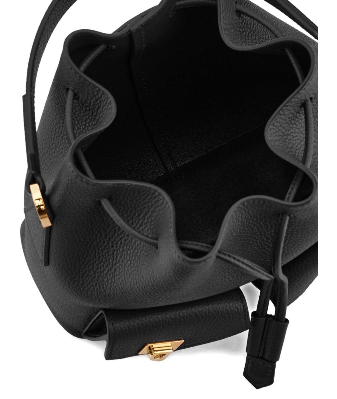 FERRAGAMO Черная сумка тоут, фото 6