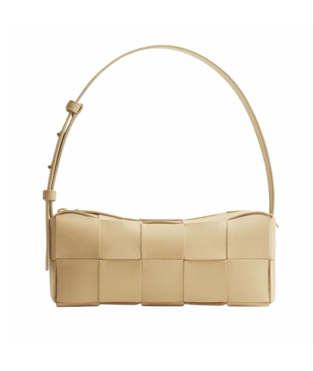 BOTTEGA VENETA Кожаная сумка с короткими ручками, фото 4