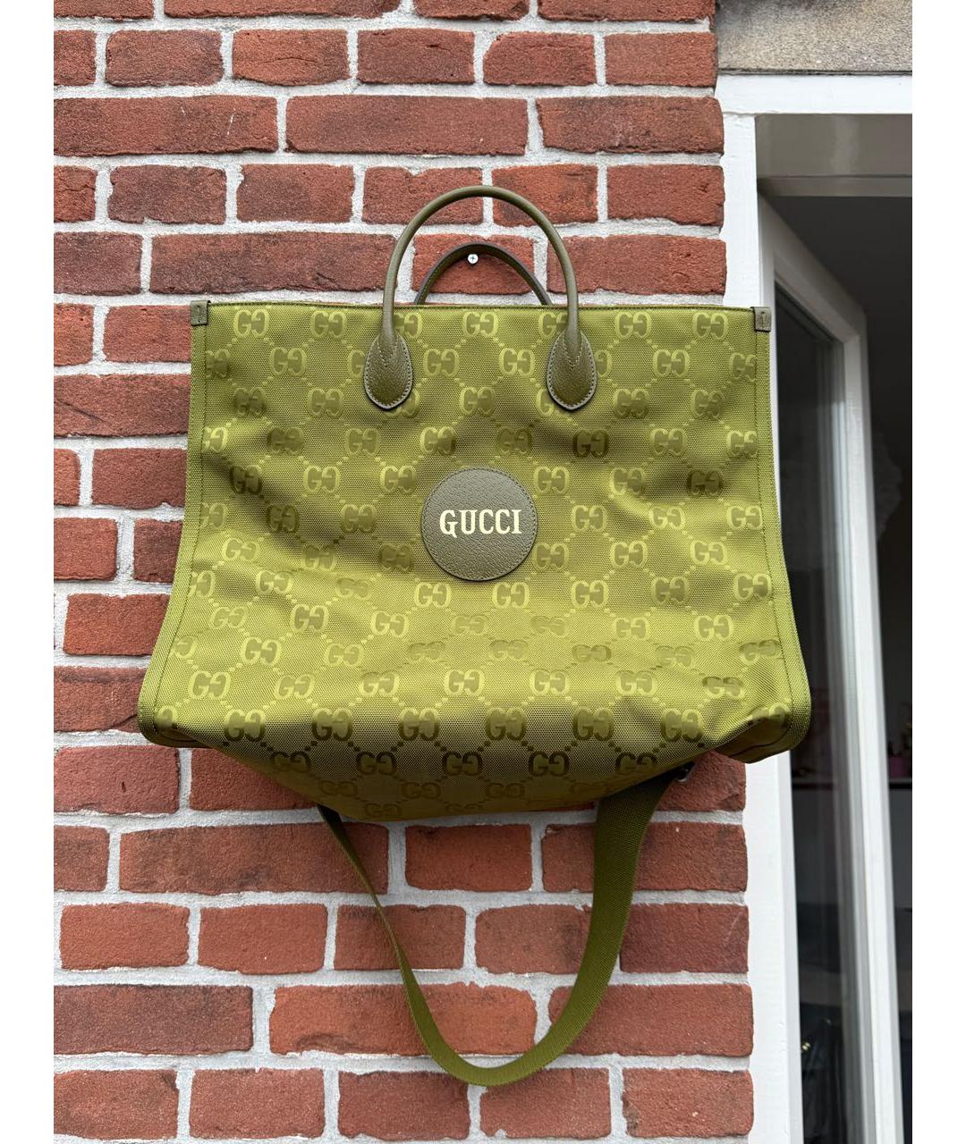 GUCCI Тканевая сумка тоут, фото 2
