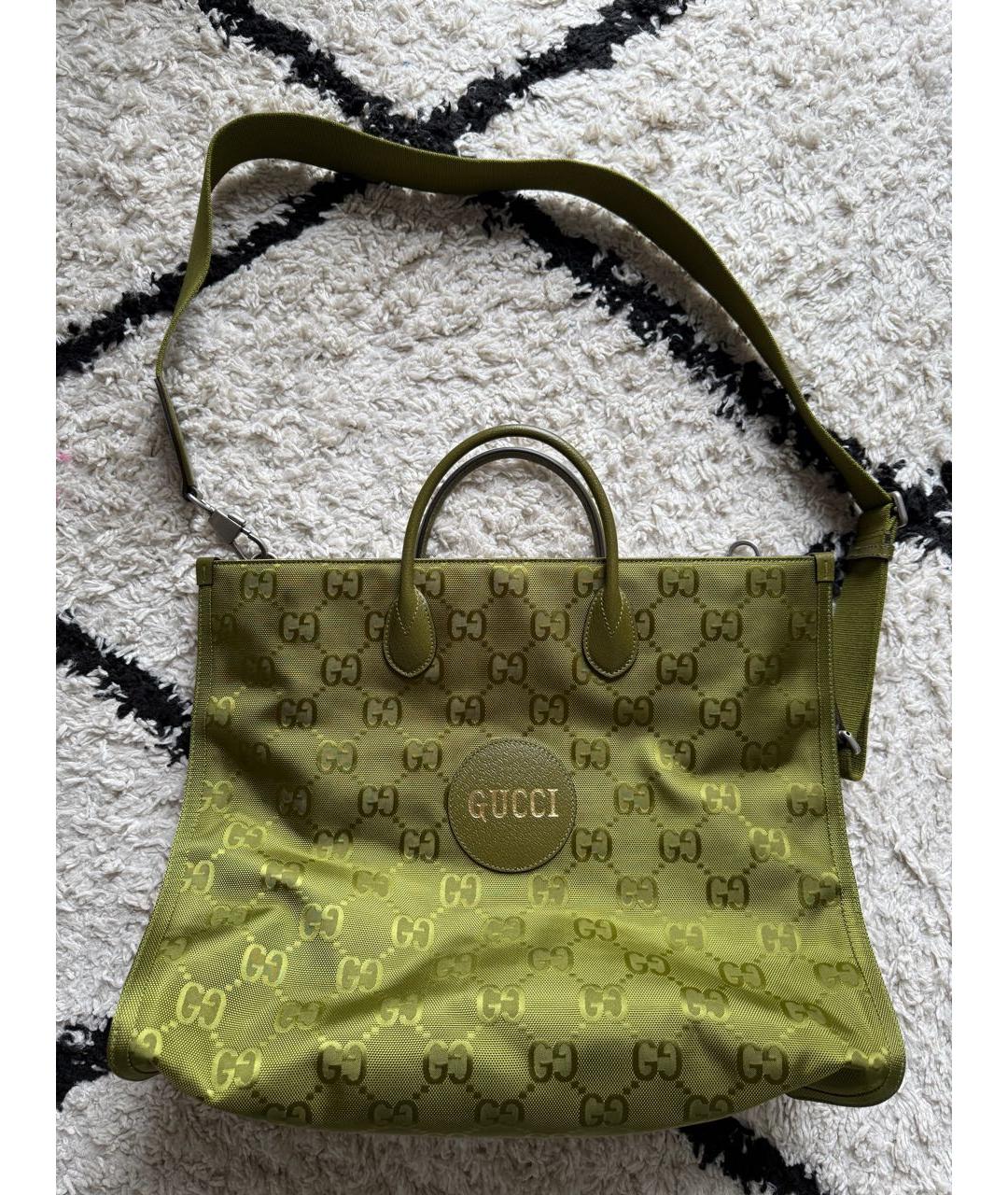 GUCCI Тканевая сумка тоут, фото 4