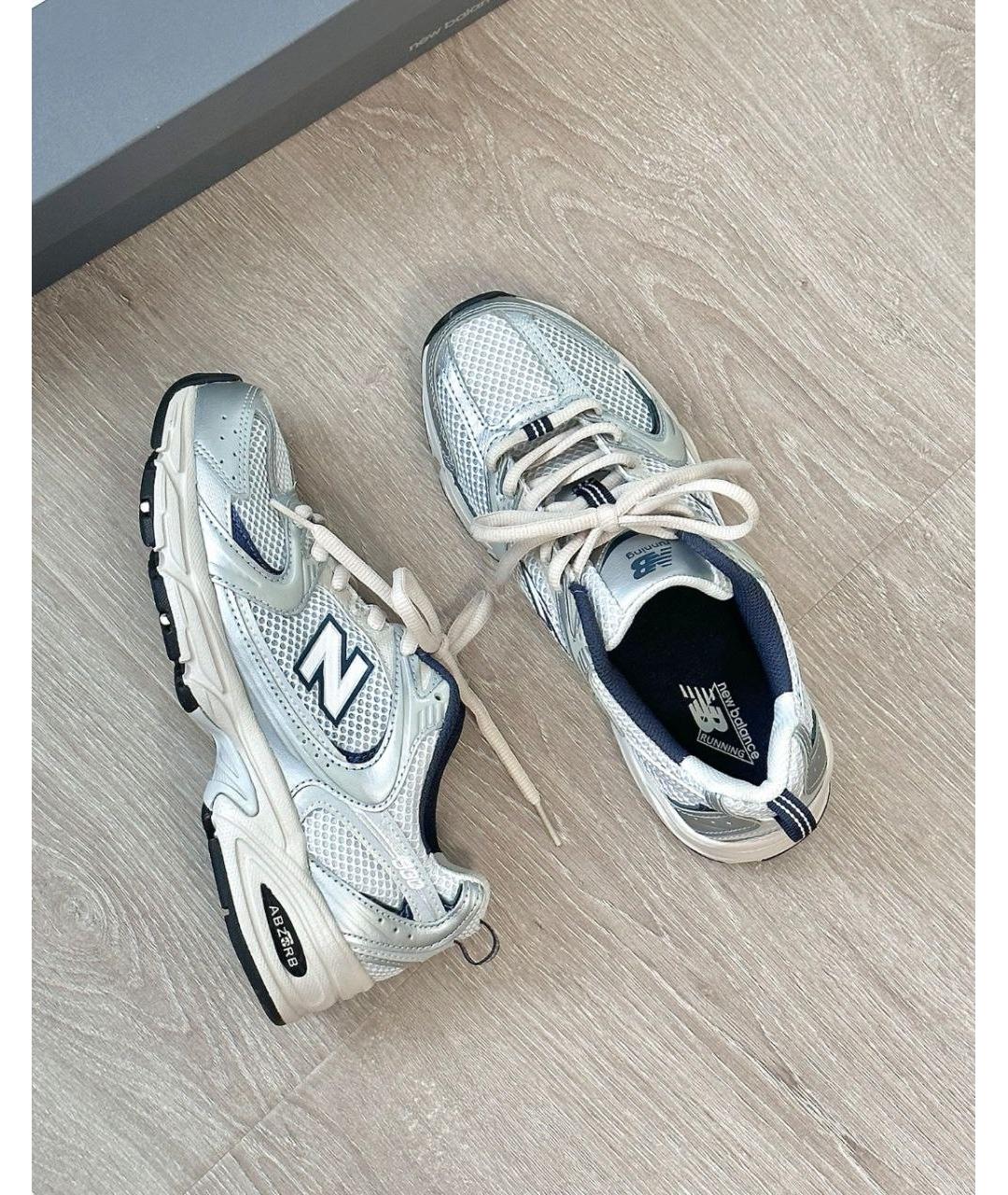 NEW BALANCE Серые кроссовки, фото 7