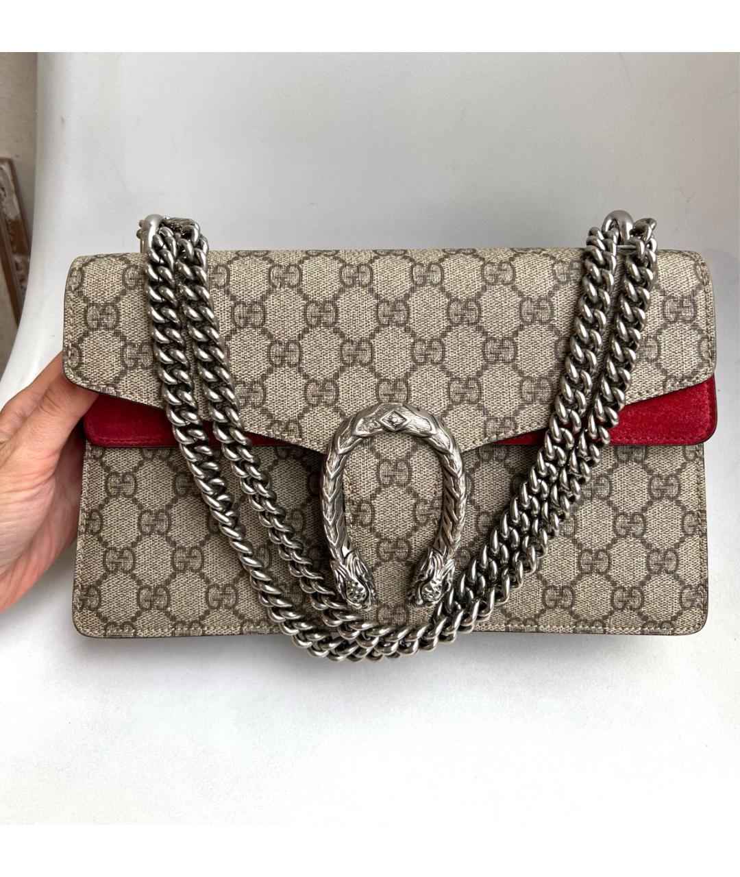 GUCCI Бежевая сумка через плечо, фото 5